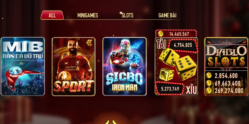 Kho game phong phú, nhiều lựa chọn không lo nhàm chán