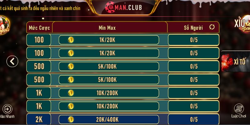 Game bài Xì Tố Manclub sở hữu nhiều ưu điểm nổi bật rất được yêu thích 